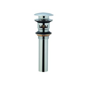 DESAGUE PUSH CON REBOSE  1 1/4 x 8” TAPON GRANDE