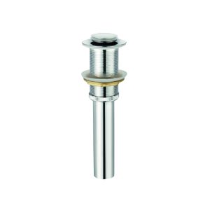 DESAGUE PUSH SIN REBOSE  1 1/4 x 12” TAPON CHICO