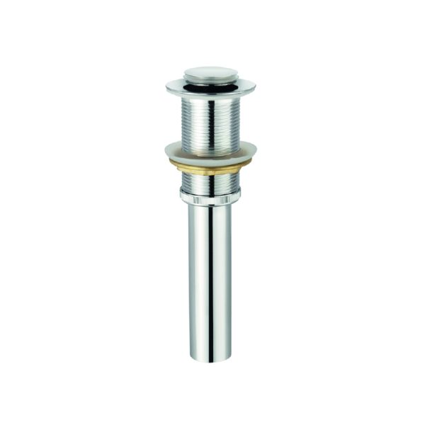 DESAGUE PUSH SIN REBOSE  1 1/4 x 12” TAPON CHICO
