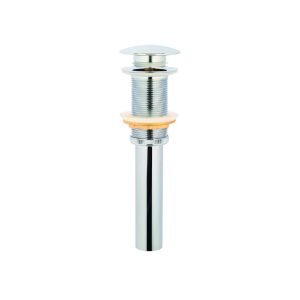DESAGUE PUSH SIN REBOSE  1 1/4 x 12” TAPON GRANDE