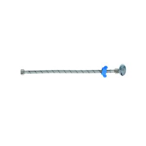 TUBO DE ABASTO + LLAVE ANGULAR ACERO INOX.  1/2 – 40cm